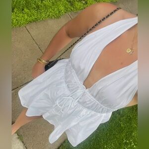 Zara halter dress with shorts